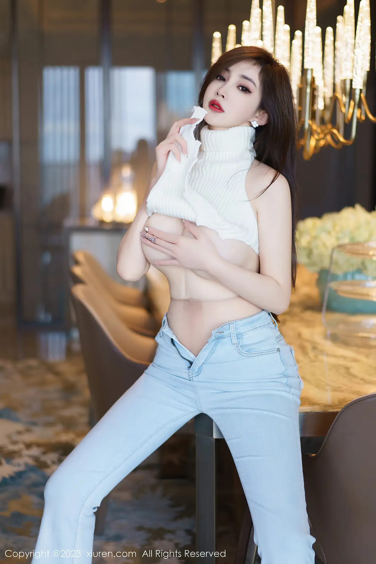 [XiuRen] 2023.04.07 NO.6534 Carol Zhou Yanxi jeans#[72P]-68