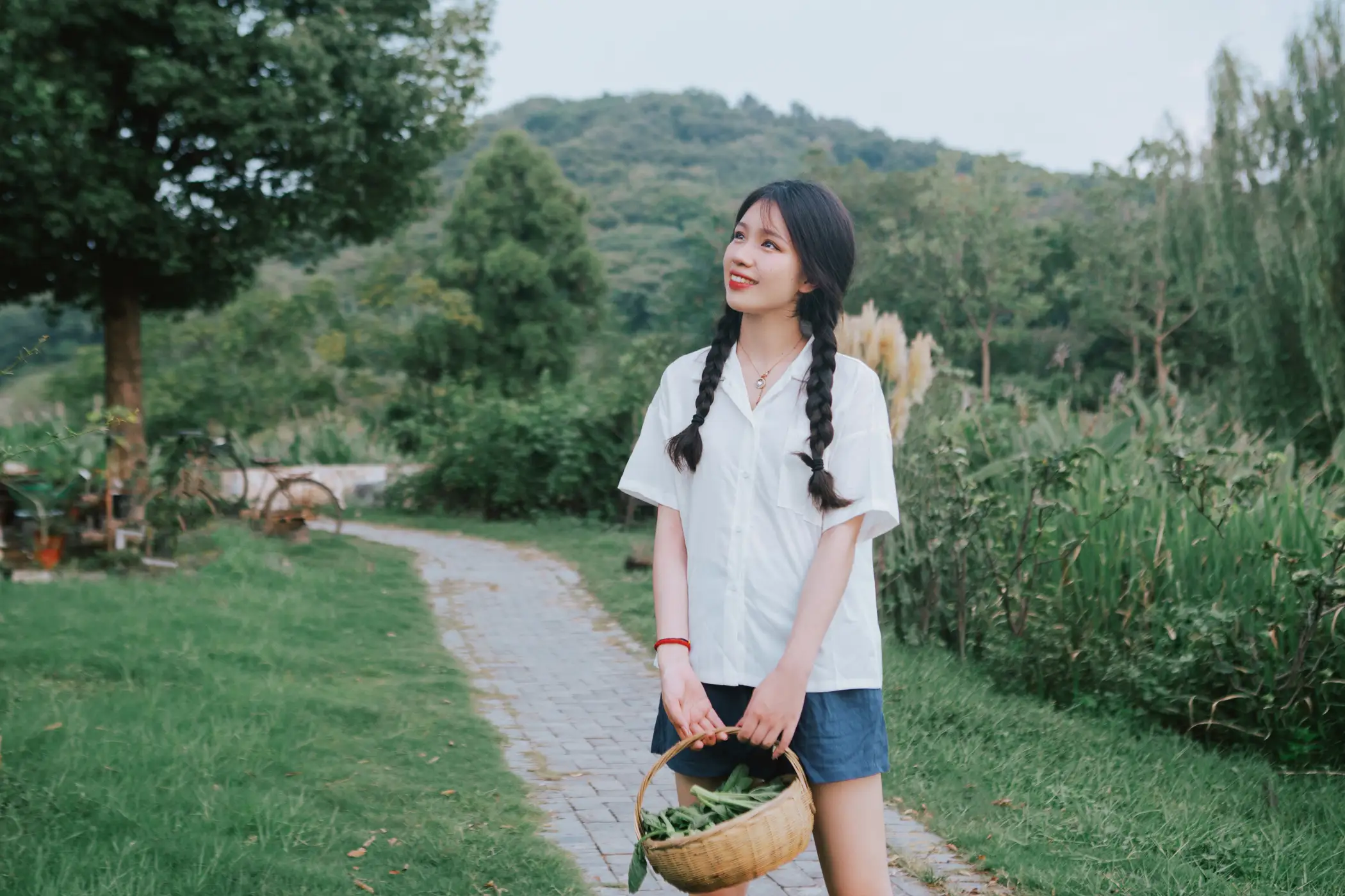 [YITUYU] 2021.06.28 Vol.080 – Little Forest.Autumn and Summer Small flower flower wreath#[28P]-21